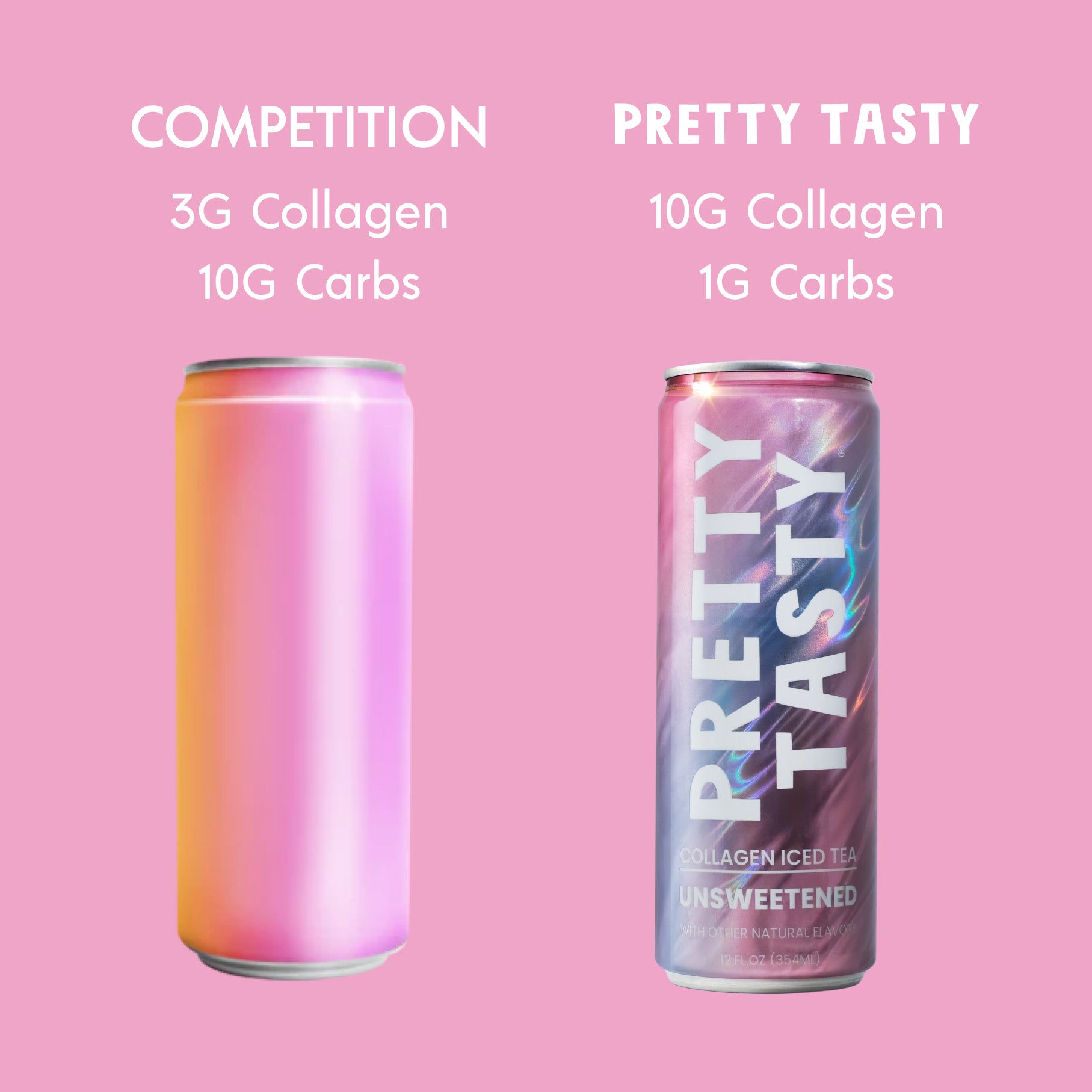 Pretty Tasty Collagen Tea Variety Pack (10g Protein Peptides)