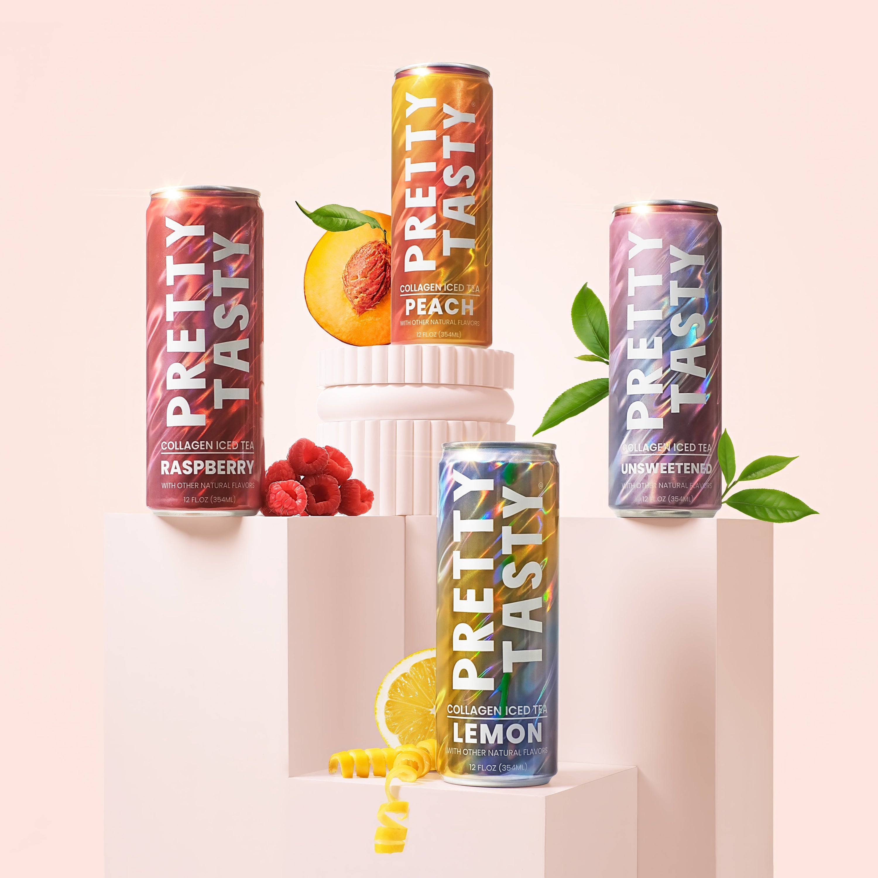 Pretty Tasty Collagen Tea Variety Pack (10g Protein Peptides)