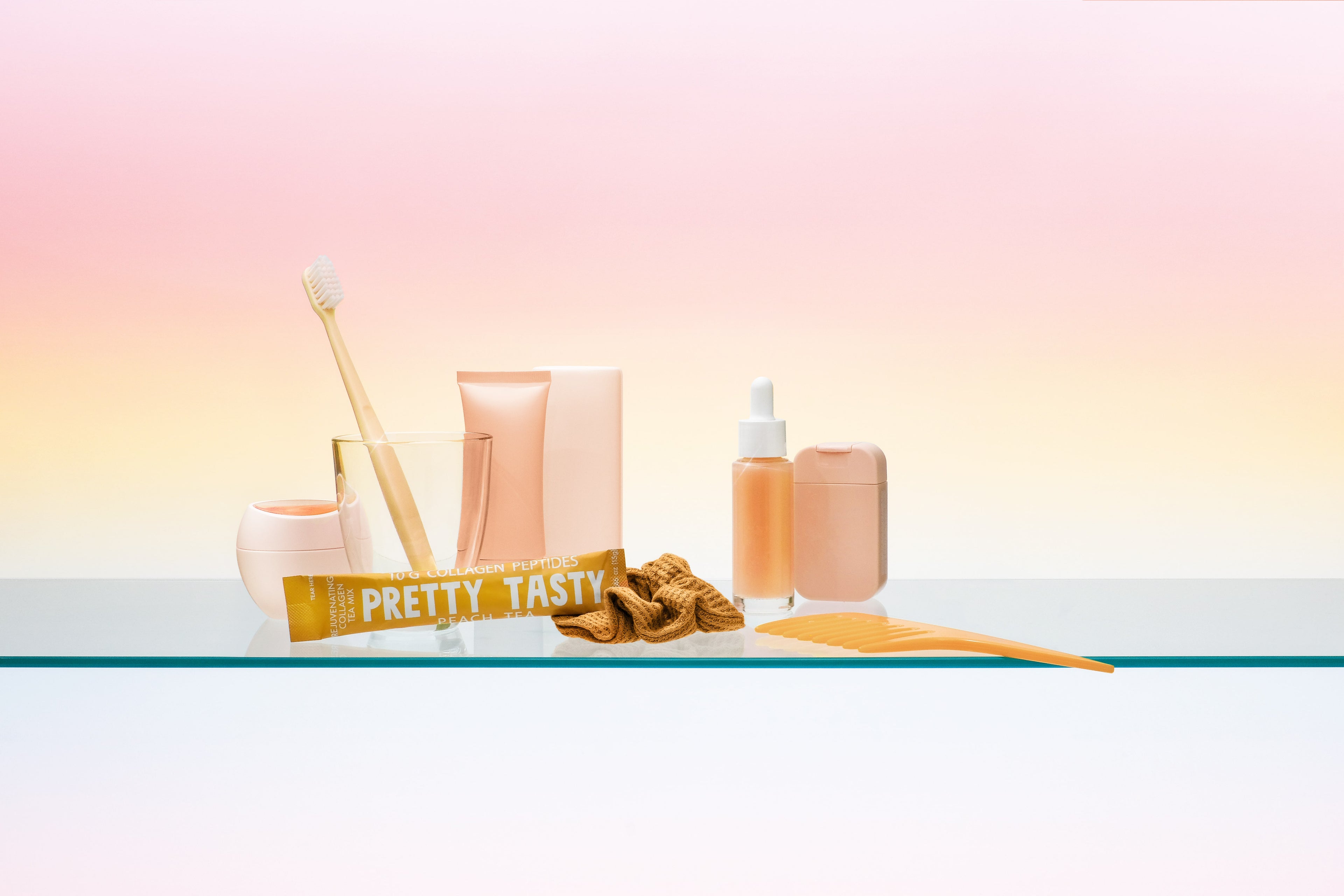 Peach 30ct Stick Pack Pouch