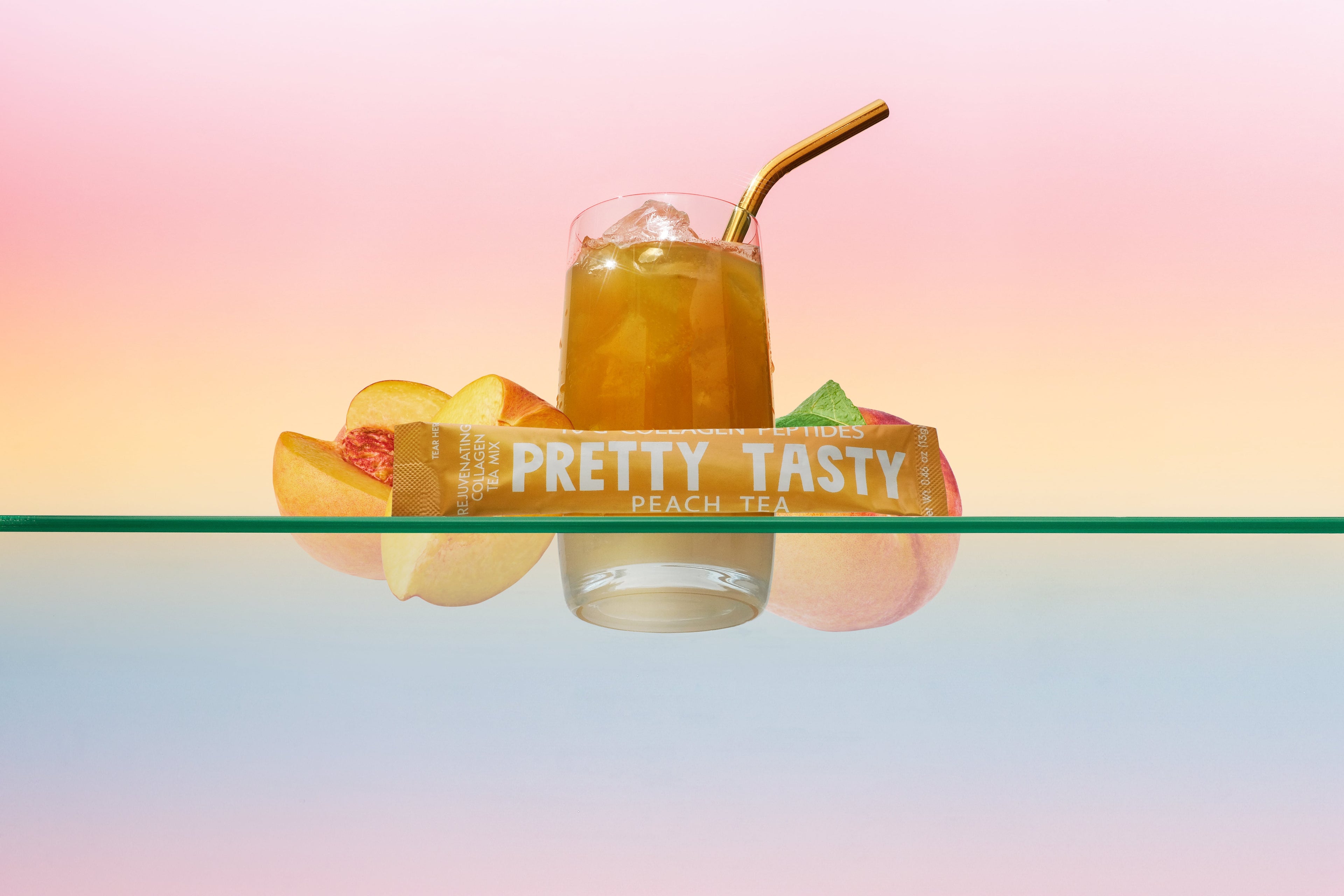 Peach 30ct Stick Pack Pouch