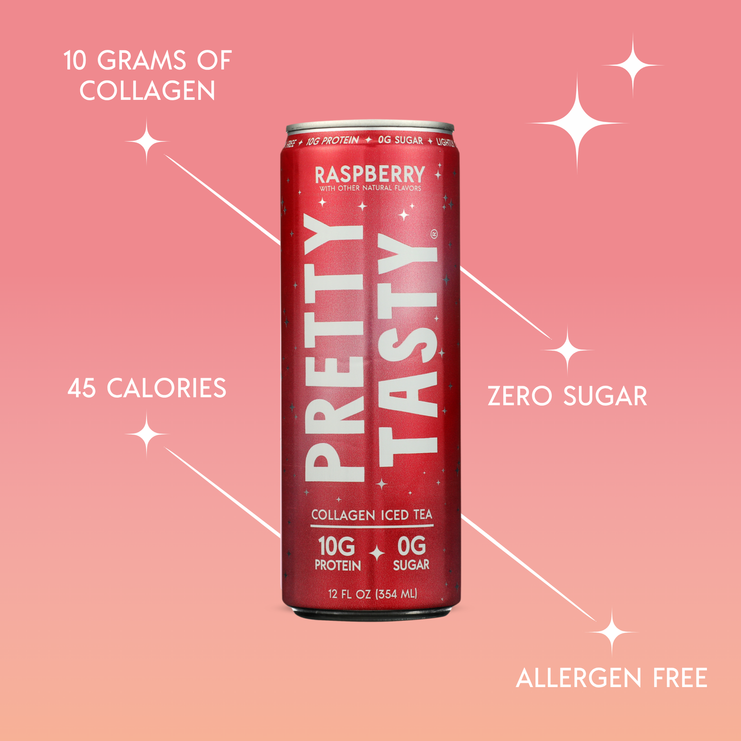 Raspberry Tea (12 cans)