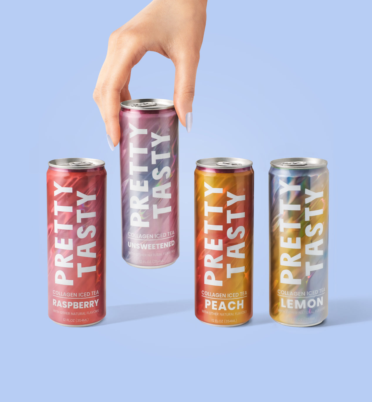 Pretty Tasty Collagen Tea Variety Pack (10g Protein Peptides)