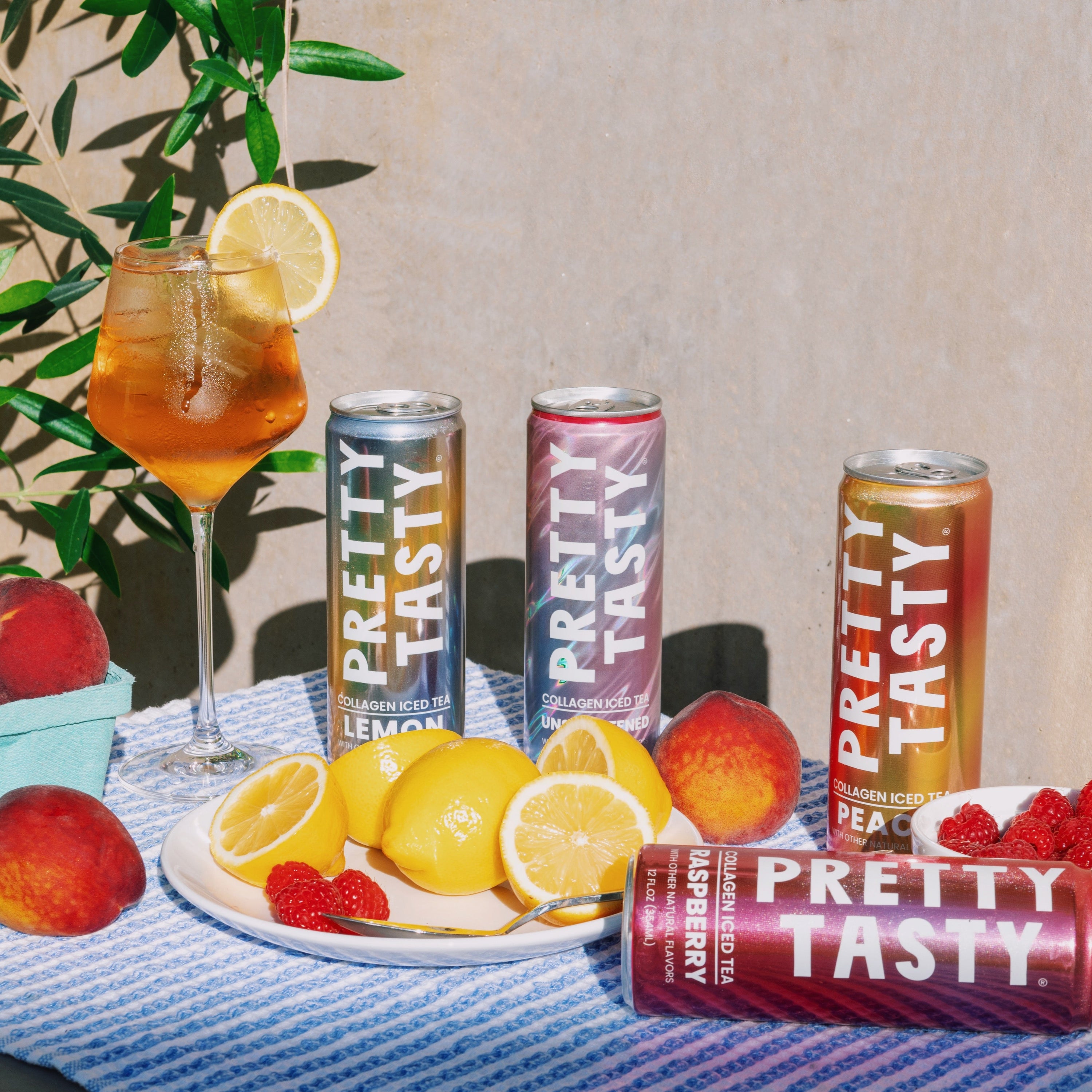 Artisinal Iced Tea with 10g of Collagen – Pretty Tasty Tea