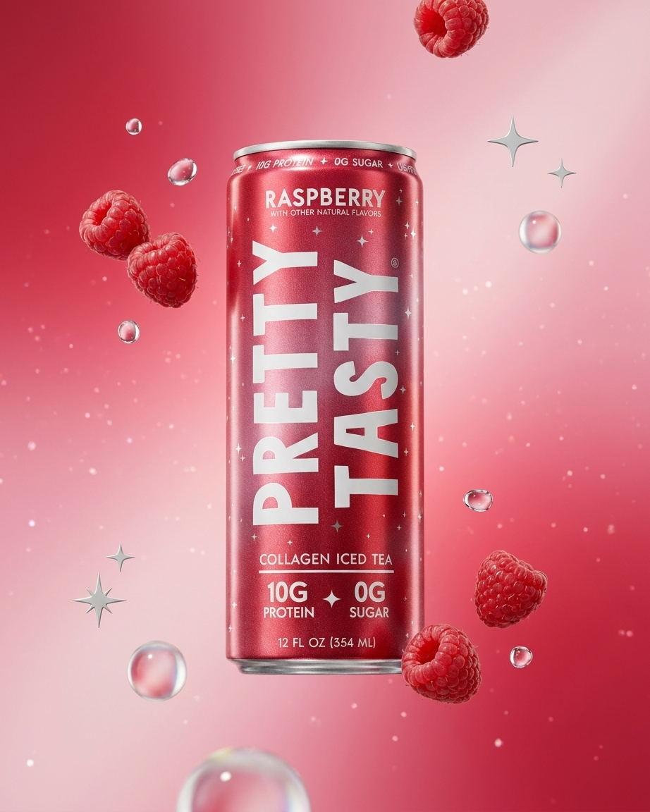 Raspberry Tea (12 cans)