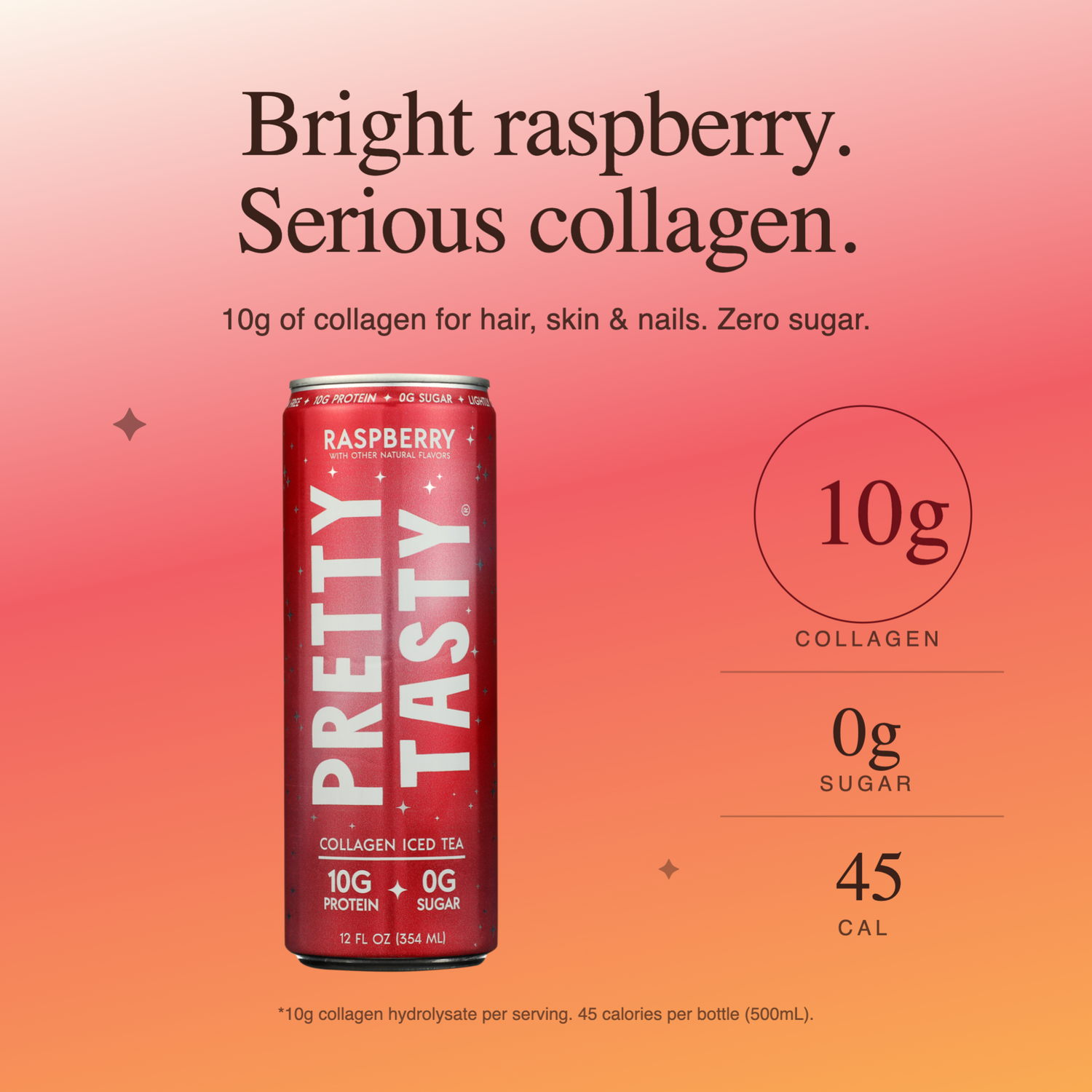 Raspberry Tea (12 cans)